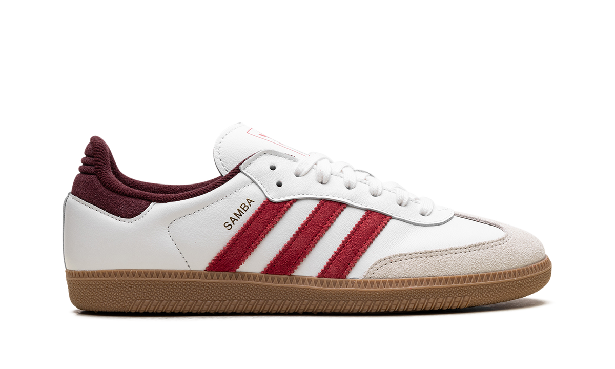 "Core White Better Scarlet" Samba OG JI3201 - product image from the listing.