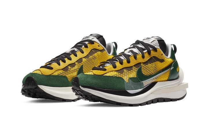 Sacai x Nike VaporWaffle Tour Yellow Stadium in Green - product image from the listing.