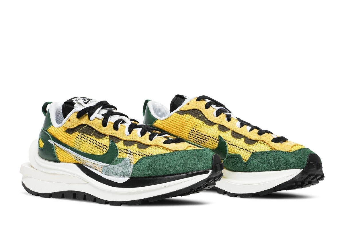 Sacai x Nike VaporWaffle Tour Yellow Stadium in Green - product image from the listing.