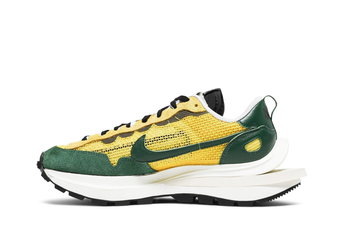 Sacai x Nike VaporWaffle Tour Yellow Stadium in Green - product image from the listing.