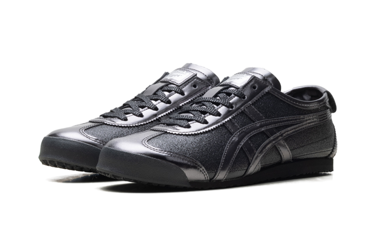 Onitsuka Tiger Mexico 66 Glitter Pack in Black Gunmetal 221699 - product image from the listing.