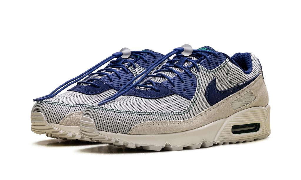 "Coconut Milk Deep Royal Blue" Air Max 90 IR1950 100 - product image from the listing.