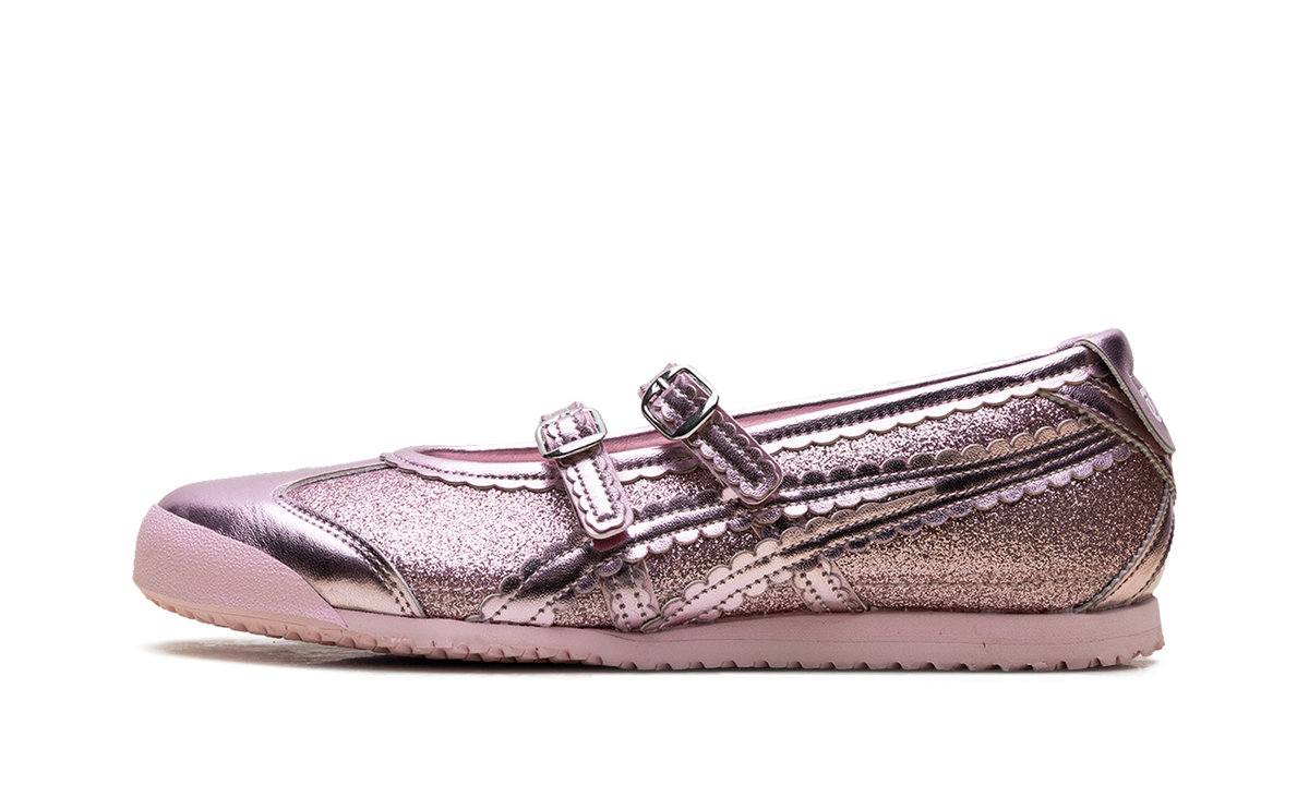 Onitsuka Tiger Mexico 66 Tgrs Wmns Glitter Pack in Pink Cameo 198674 - product image from the listing.