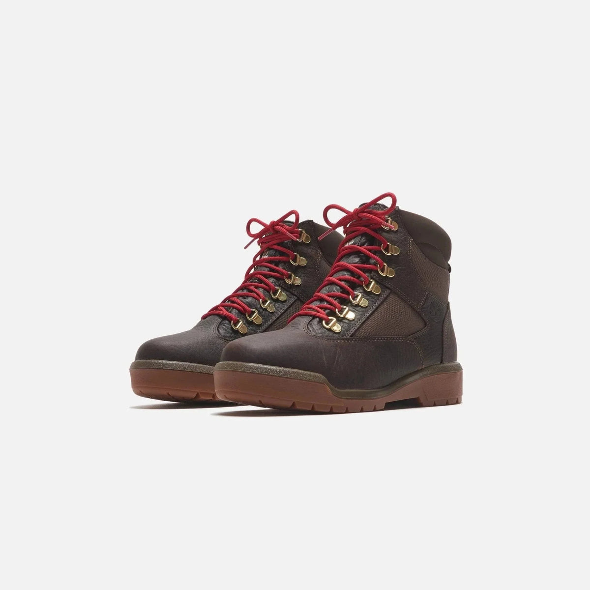 Timberland Field Boot 6 Inch Waterproof Boot - BROWN/RED for Men - product image from the listing.