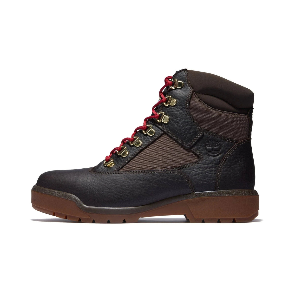 Timberland Field Boot 6 Inch Waterproof Boot - BROWN/RED for Men - product image from the listing.