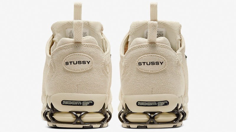 Stussy x Nike Air Zoom Spiridon Cage 2 Fossil - product image from the listing.