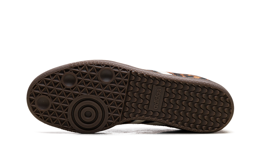 Women's Samba OG "Leopard / Cream Orange" JI2734 - product image from the listing.