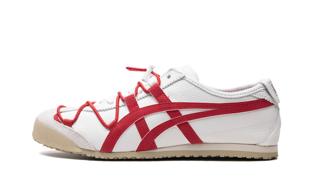 Onitsuka Tiger Mexico 66 in White Classic Red 127225 - product image from the listing.