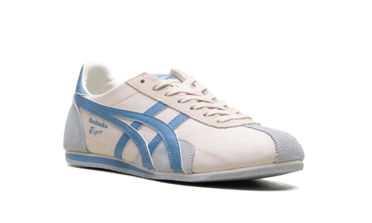 Onitsuka Tiger Runspark in Cream Light Blue 152113 - product image from the listing.