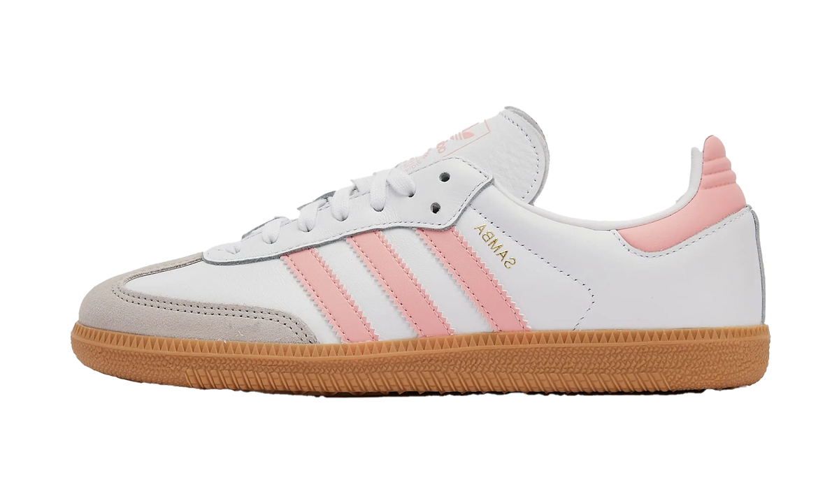 "White Coral Pink" Samba OG GS JP5480 - product image from the listing.