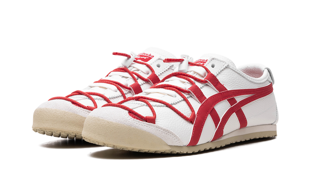 Onitsuka Tiger Mexico 66 in White Classic Red 127225 - product image from the listing.