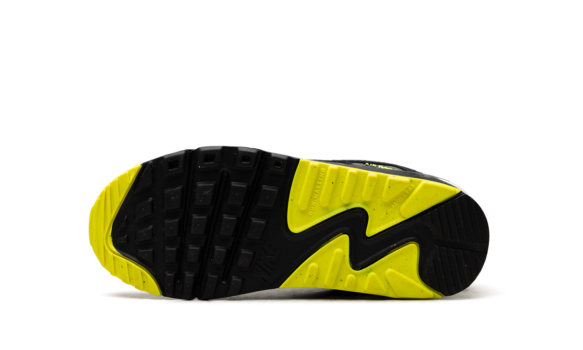 "Medium Olive Volt" Air Max 90 Leather GS DV3607 200 - product image from the listing.