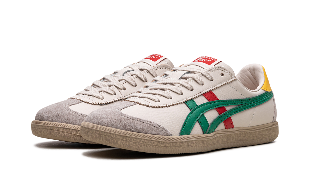Onitsuka Tiger Tokuten in White Beige Red Green 124354 - product image from the listing.