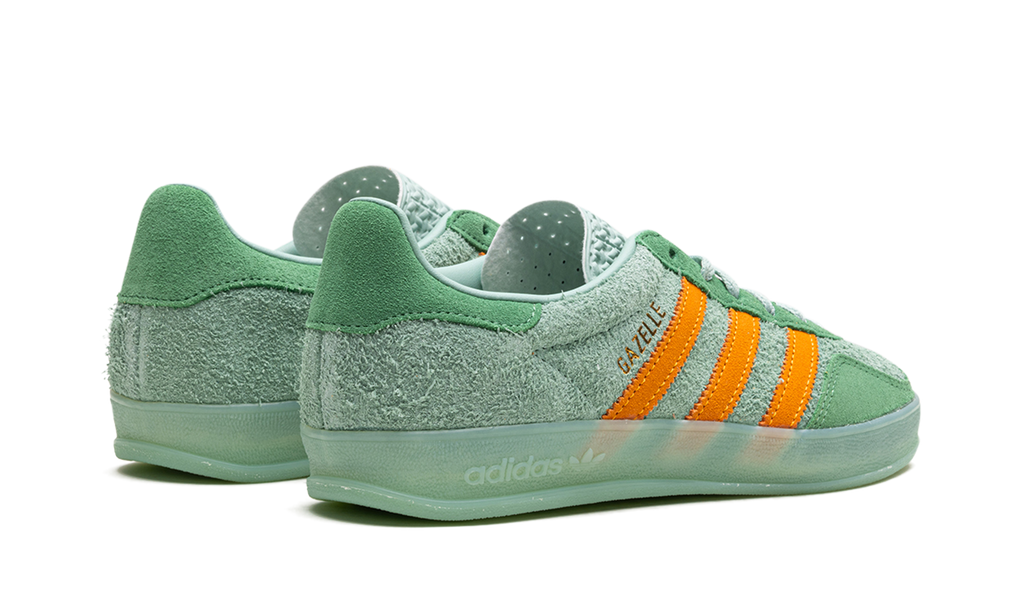Women's Gazelle Indoor "Hazy Green Crew Yellow" IG6783 - product image from the listing.