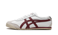 Onitsuka Tiger Mexico 66 in White Burgundy 122961 - product image from the listing.