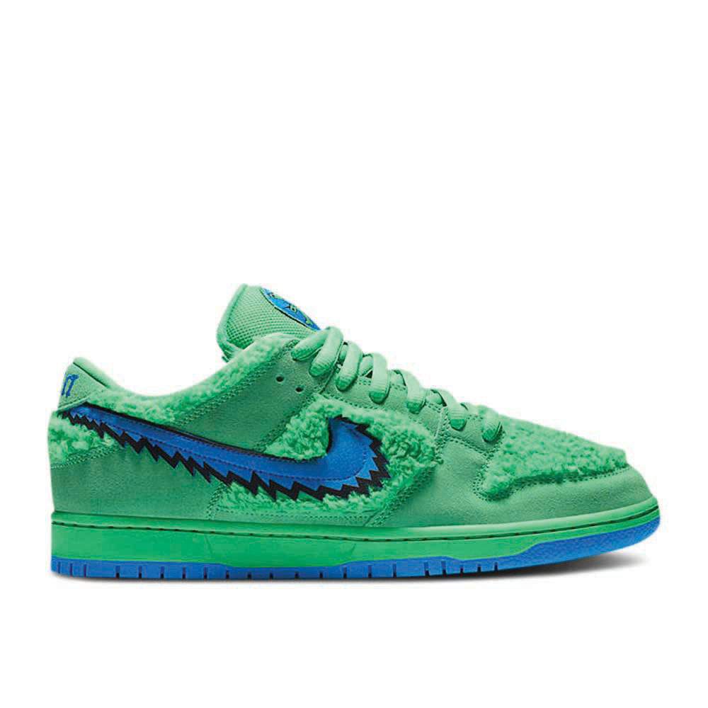 Nike Grateful Dead x Dunk Low SB 'Green Bear' Footwear - product image from the listing.