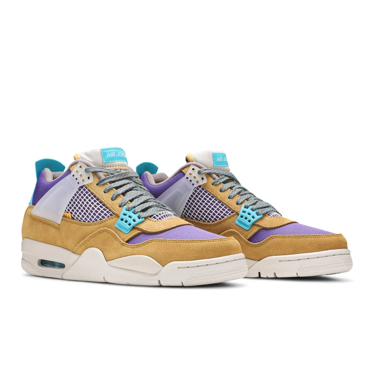 Union LA x Air Jordan 4 Retro in Desert Moss DJ5718-300 - product image from the listing.