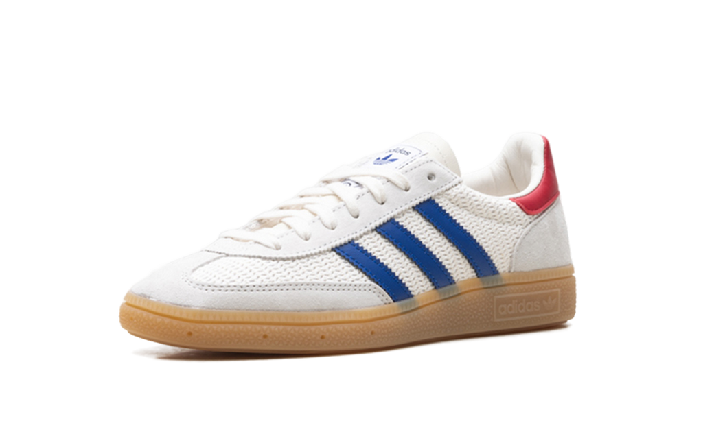 "Kith x Lionel Messi - White Collegiate Royal" Handball Spezial KJ2712 - product image from the listing.