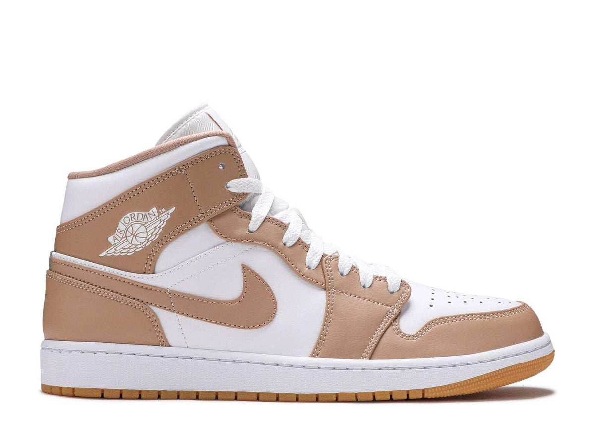 Air Jordan 1 Mid 'Tan Gum' Footwear - product image from the listing.