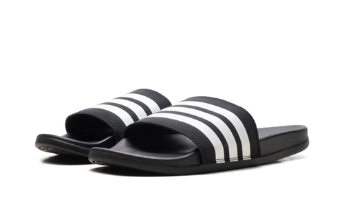 "Black" Adilette Comfort Slides JS4313 - product image from the listing.