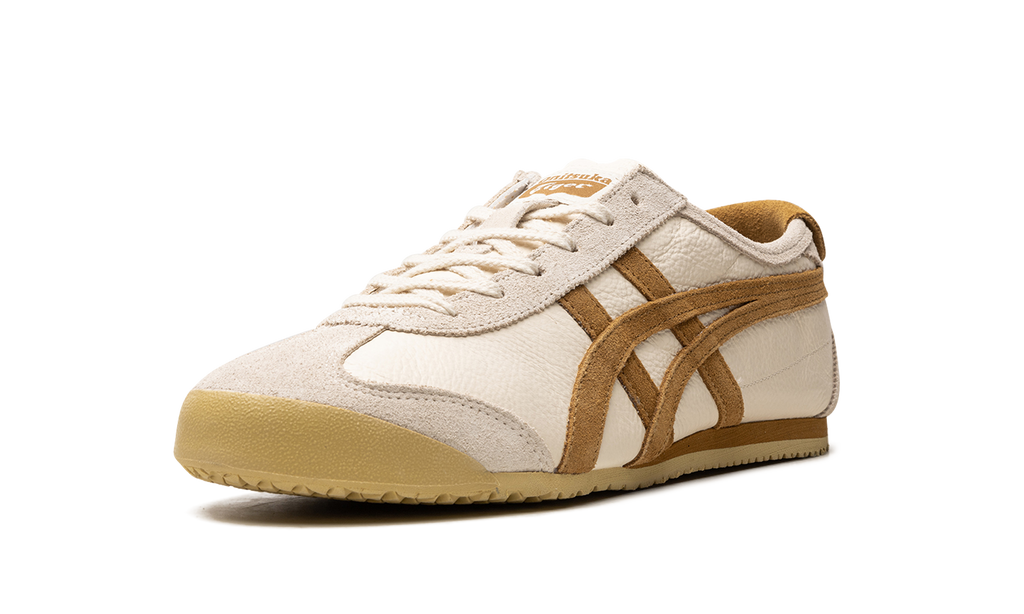 Onitsuka Tiger Mexico 66 Vin in White Brown 123348 - product image from the listing.