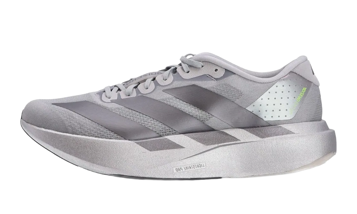 "Silver Metallic" Adizero Evo SL JR3419 - product image from the listing.