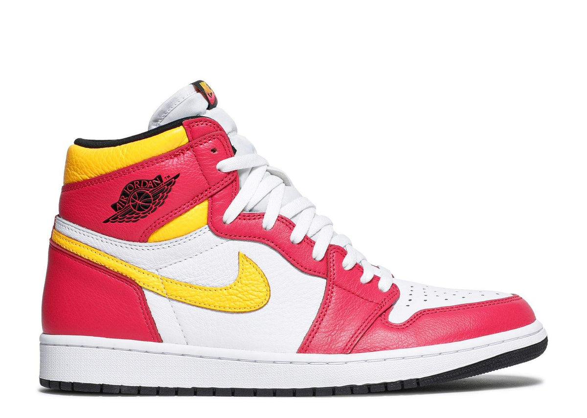 Air Jordan 1 Retro High OG 'Light Fusion Red' Footwear - product image from the listing.