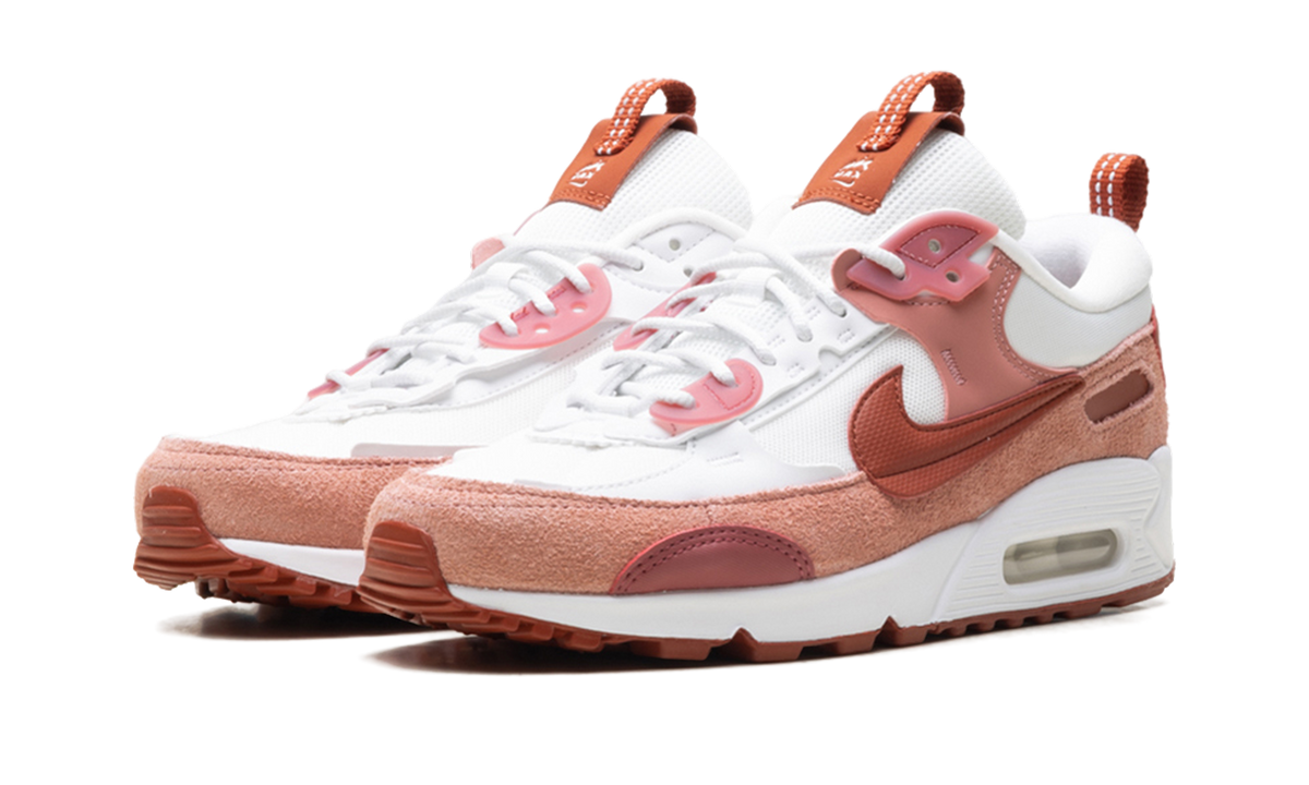 Women's Air Max 90 Futura "Red Stardust" FQ8881 618 - product image from the listing.