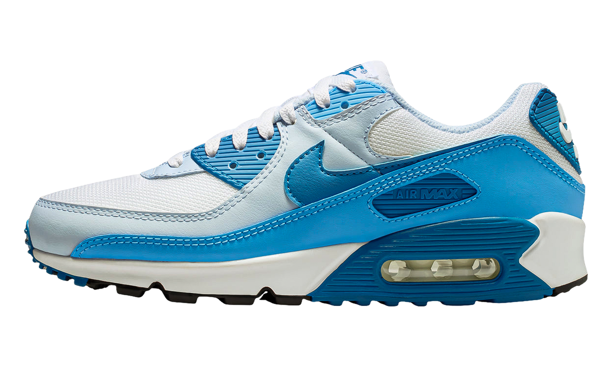 "University Blue / Star Blue / Hydrogen Blue" Air Max 90 IM4613 400 - product image from the listing.