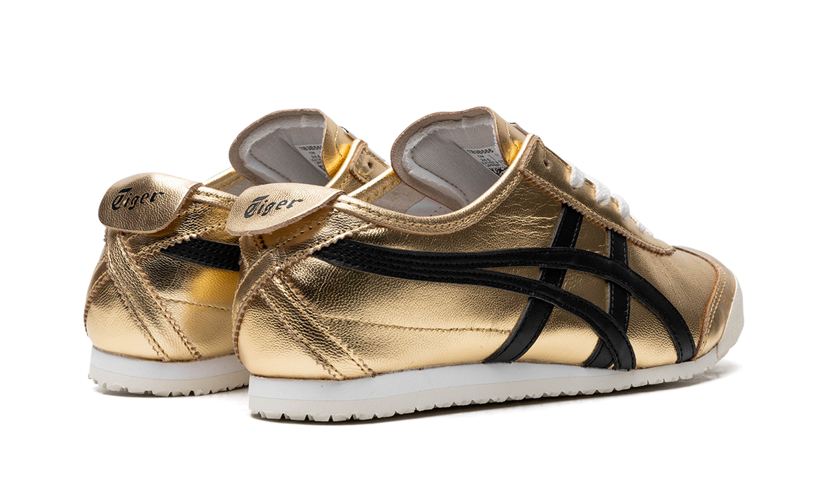 Onitsuka Tiger Mexico 66 in Gold Black 124860 - product image from the listing.