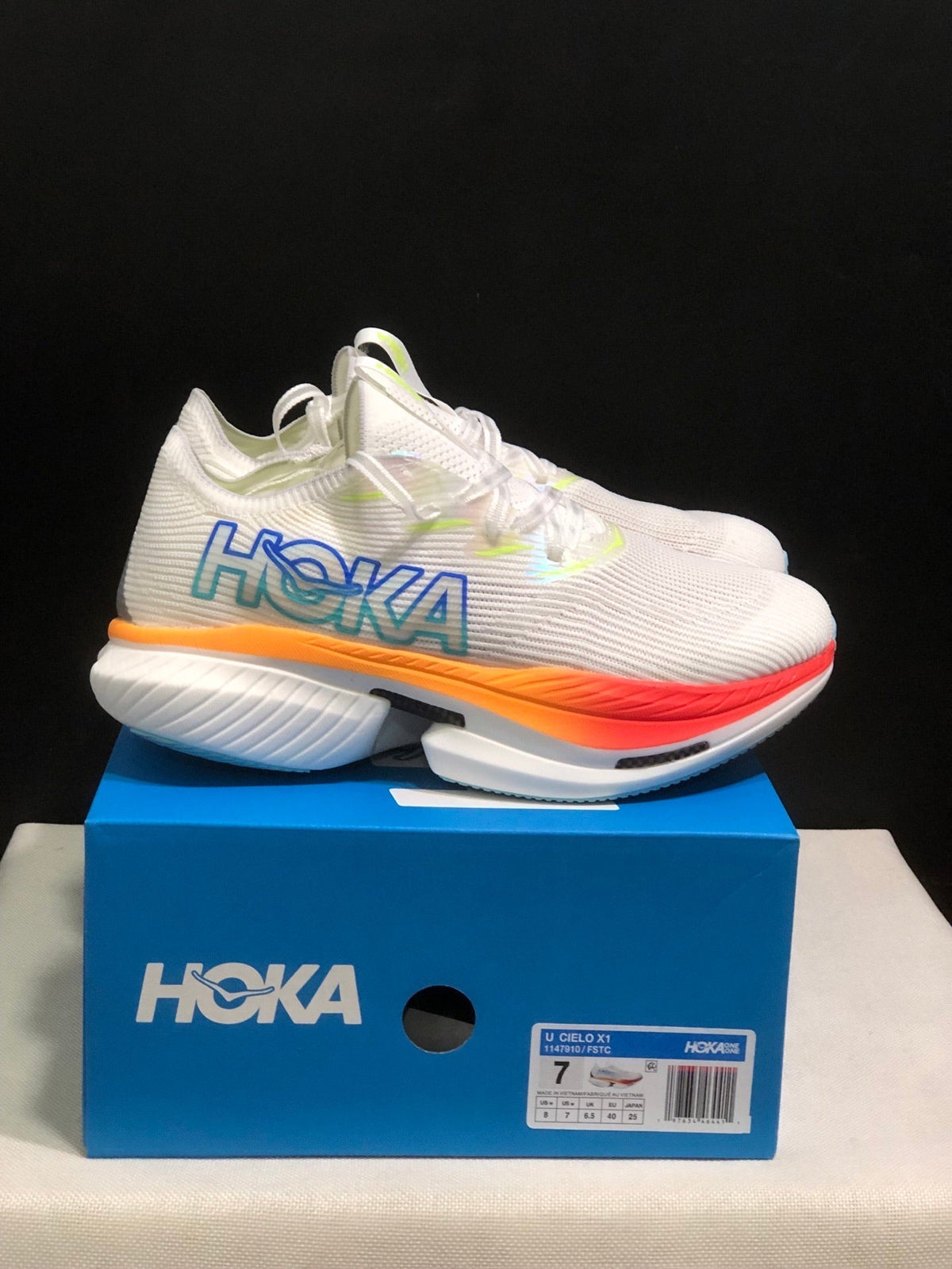 ONE ONE CIELO X1 by HOKA - product photo shown in the listing for this item.