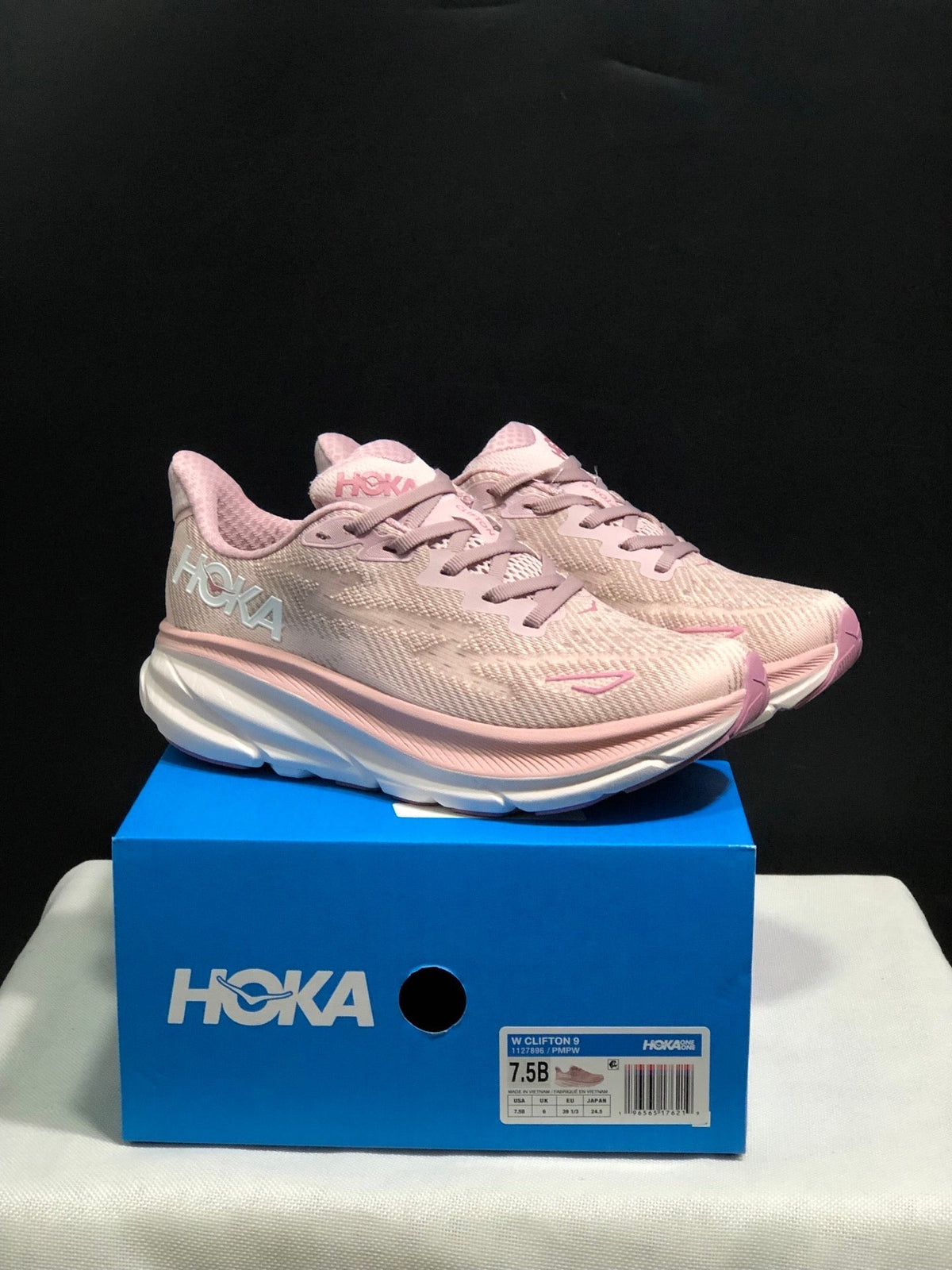 ONE ONE Clifton 9 by HOKA - product photo shown in the listing for this item.