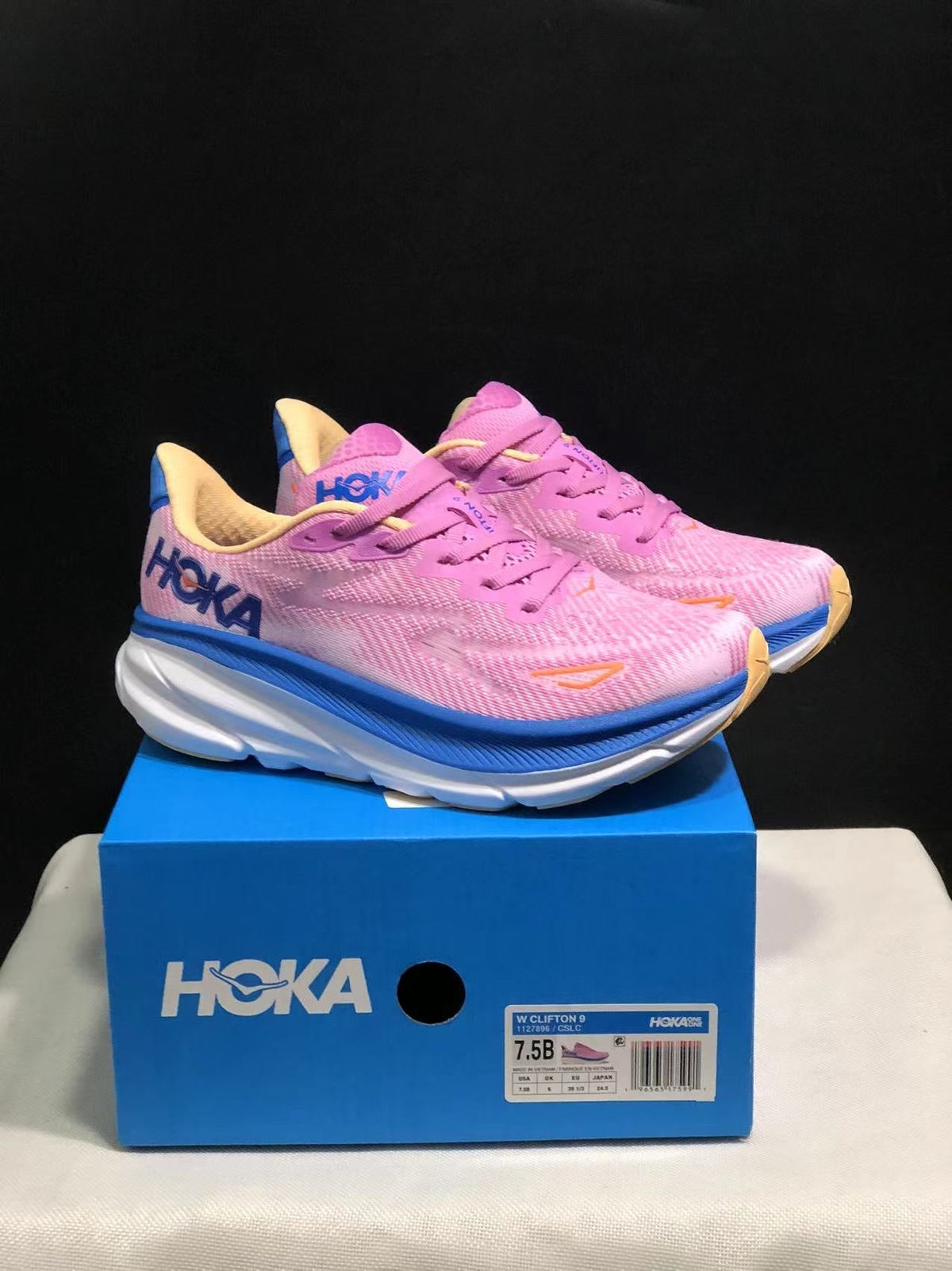 ONE ONE Clifton 9 by HOKA - product photo shown in the listing for this item.