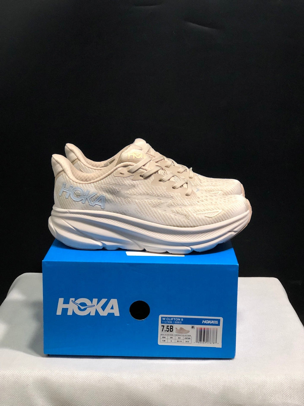 ONE ONE Clifton 9 by HOKA - product photo shown in the listing for this item.
