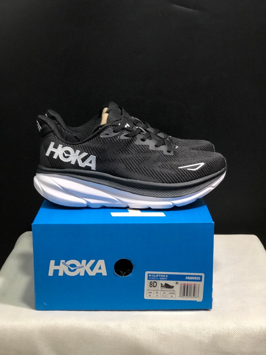 ONE ONE Clifton 9 by HOKA - product photo shown in the listing for this item.