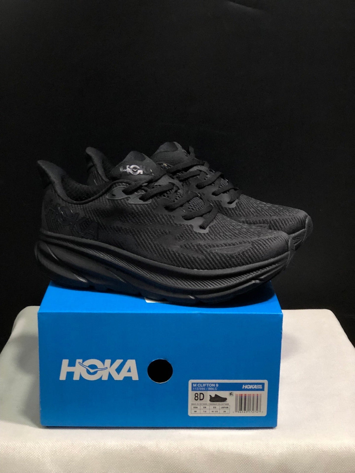 ONE ONE Clifton 9 by HOKA - product photo shown in the listing for this item.