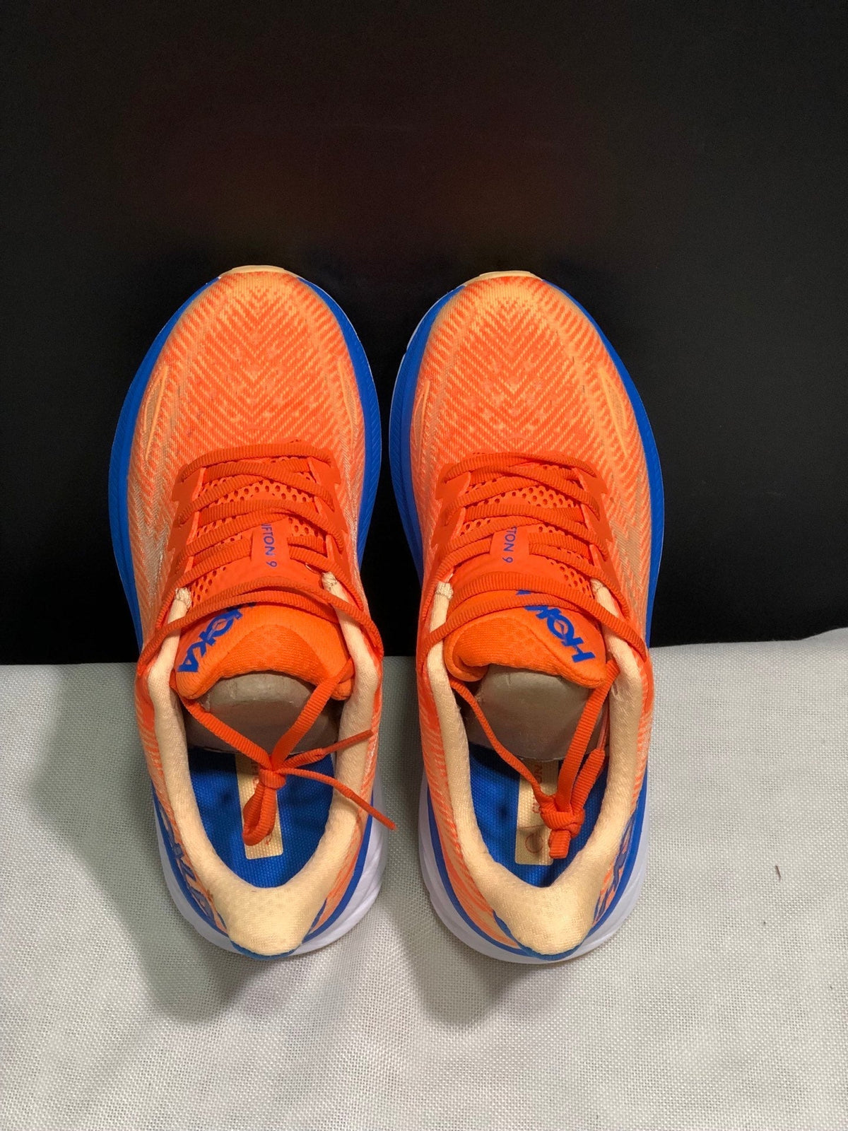 ONE ONE Clifton 9 by HOKA - product photo shown in the listing for this item.