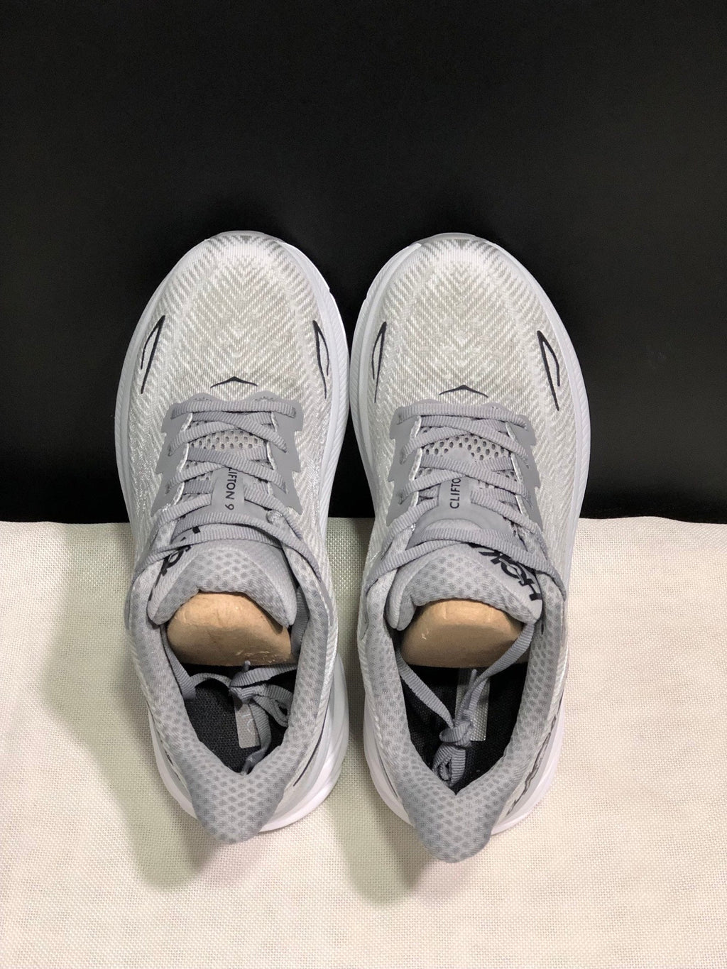 ONE ONE Clifton 9 by HOKA - product photo shown in the listing for this item.