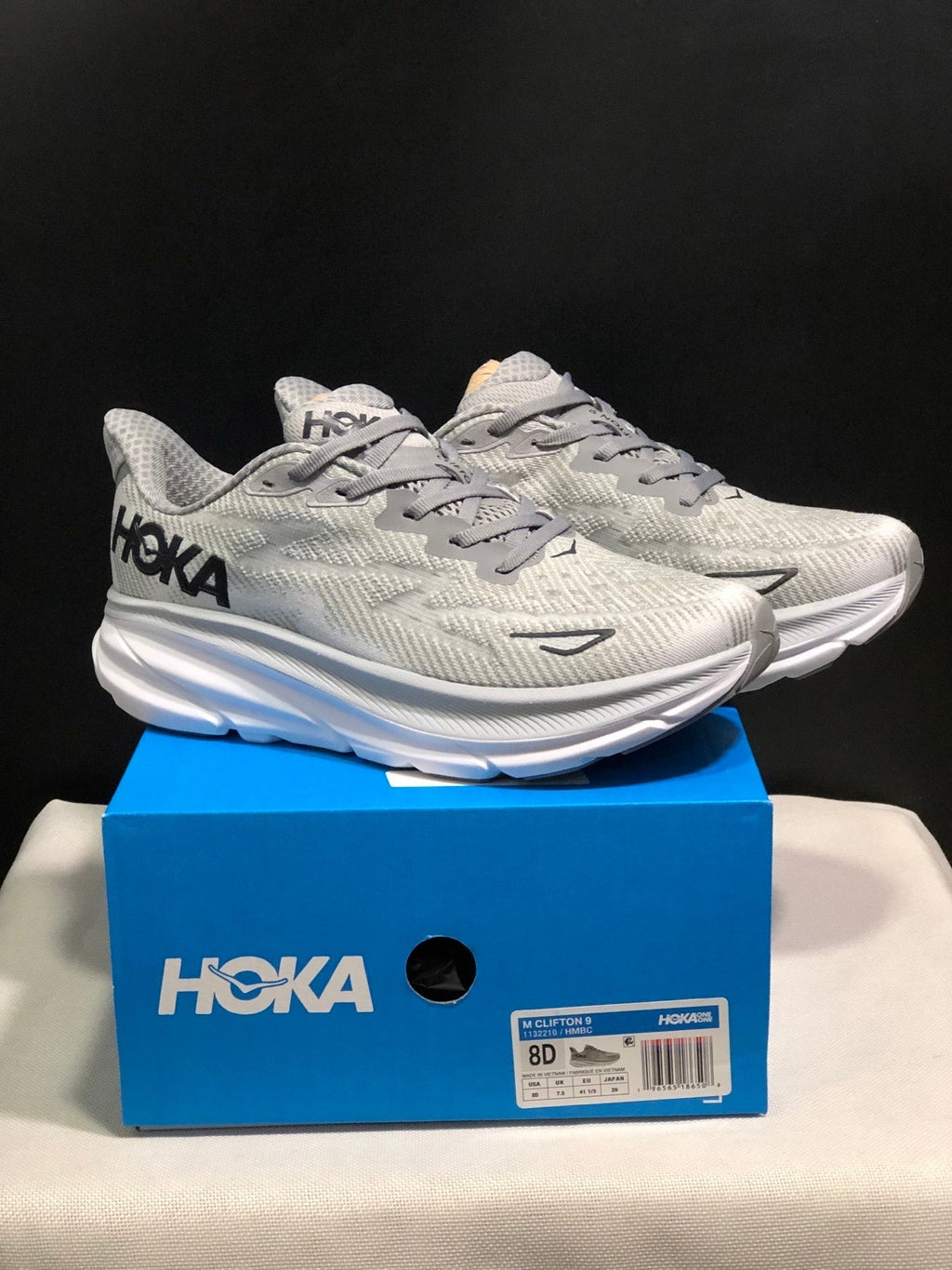 ONE ONE Clifton 9 by HOKA - product photo shown in the listing for this item.