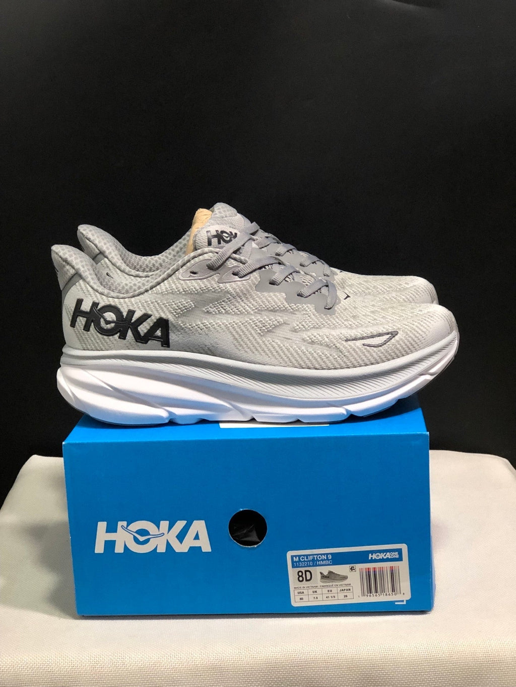 ONE ONE Clifton 9 by HOKA - product photo shown in the listing for this item.