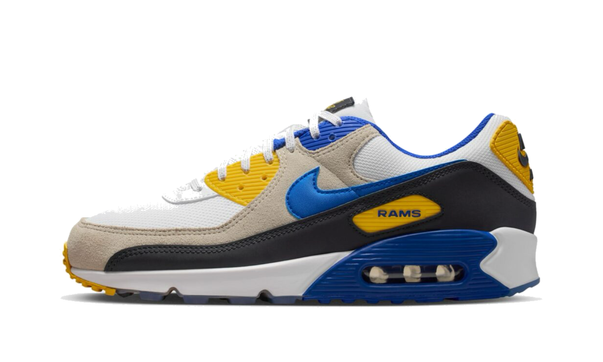 "Los Angeles Rams" Air Max 90 Rivalry II7587 100 - product image from the listing.