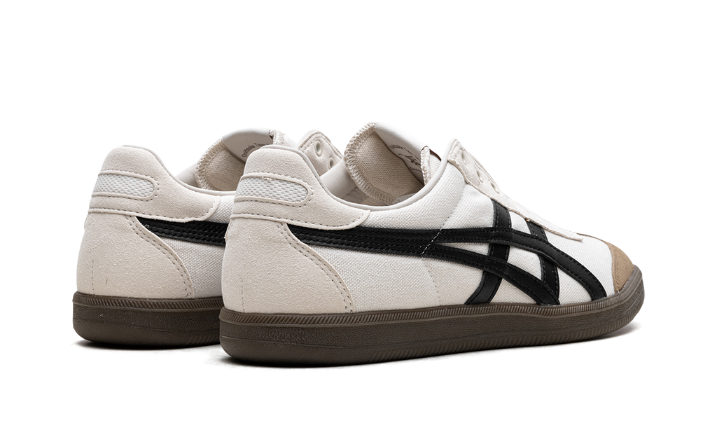 Onitsuka Tiger Tokuten Slip On in White Brown Black 132691 - product image from the listing.