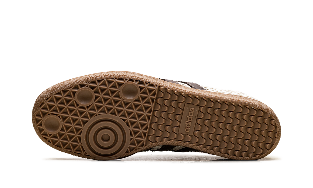 Women's Samba OG "Basketweave Cream White Earth Strata" IH9373 - product image from the listing.