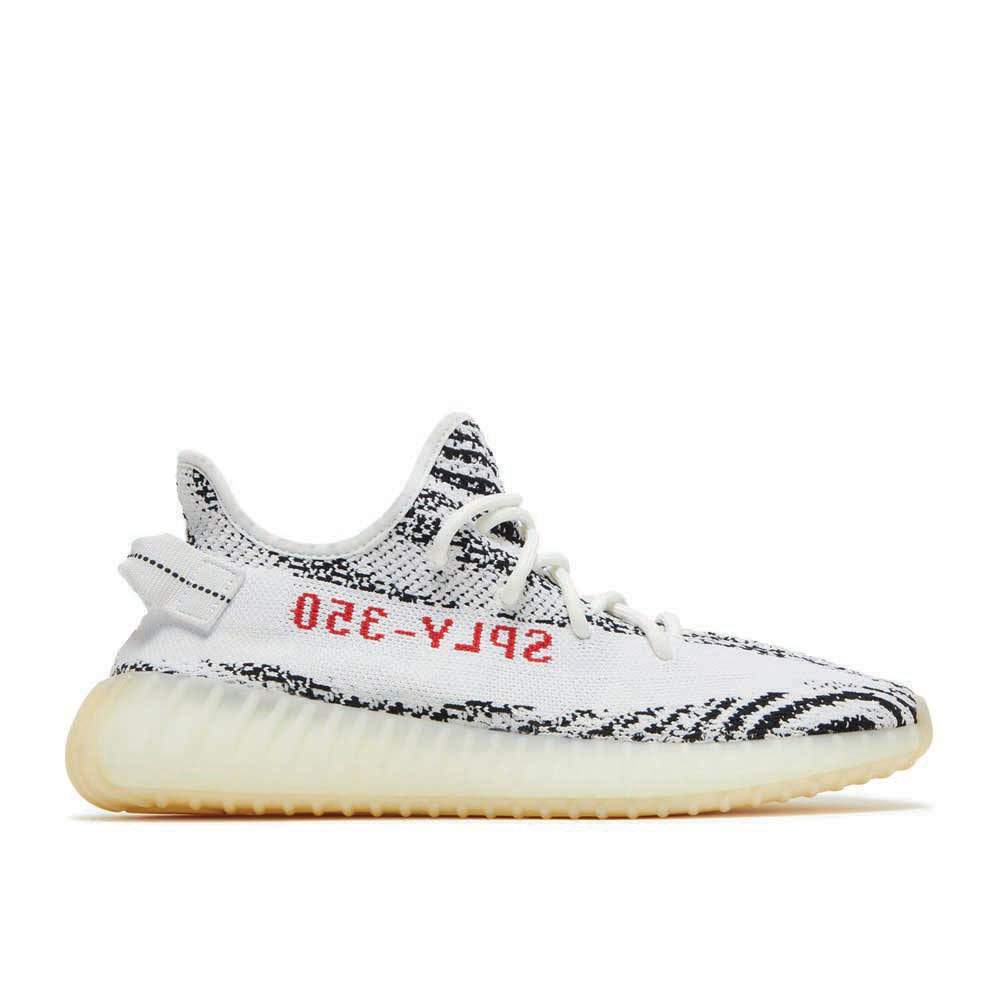 Yeezy Boost 350 V2 'Zebra' Sneaker - product image from the listing.