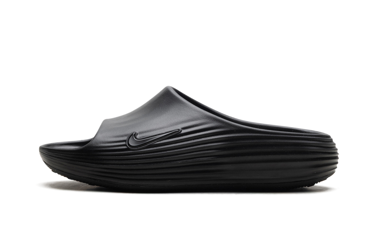 "Triple Black" ReactX Rejuven8 Slide HV4479 001 - product image from the listing.