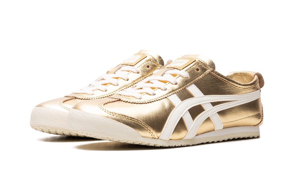 Onitsuka Tiger Mexico 66 in Gold White 121037 - product image from the listing.