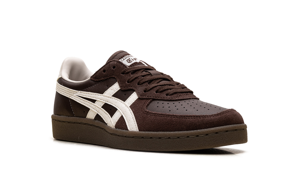 Onitsuka Tiger Gsm in Dark Brown Cream 210578 - product image from the listing.