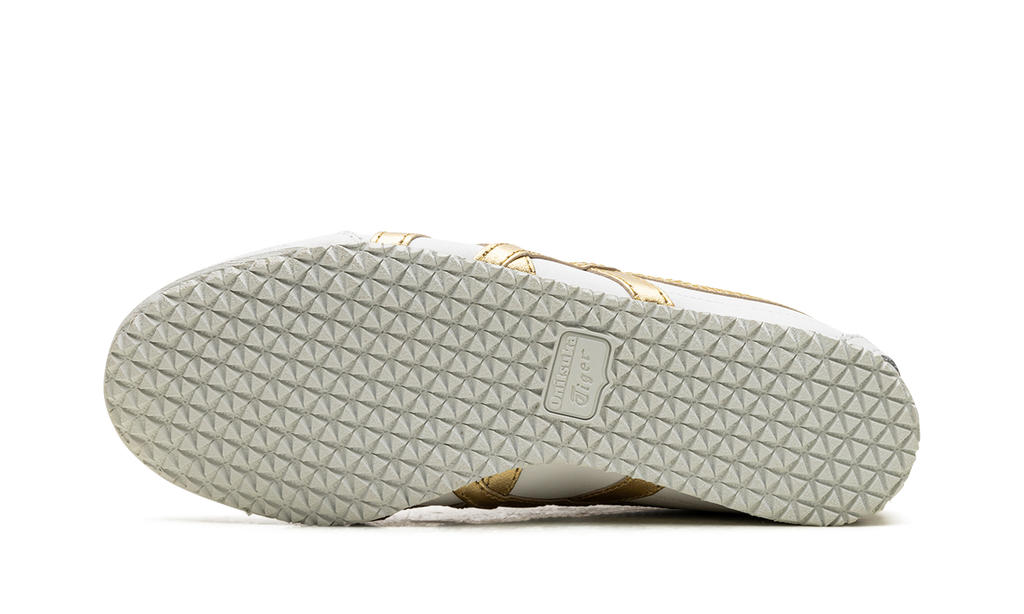 Onitsuka Tiger Mexico 66 in White Rich Gold 130657 - product image from the listing.