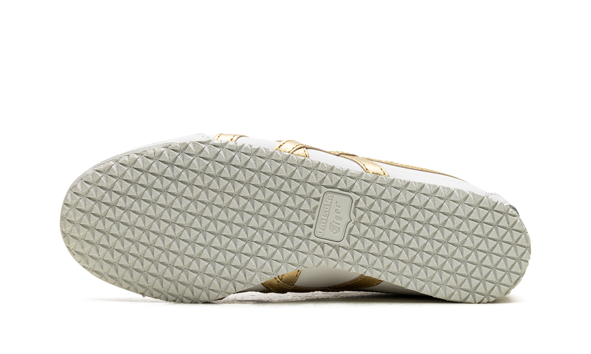 Onitsuka Tiger Mexico 66 in White Rich Gold 130657 - product image from the listing.
