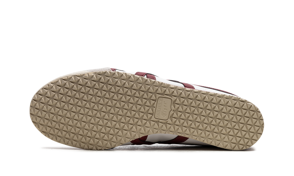 Onitsuka Tiger Mexico 66 in White Burgundy 122961 - product image from the listing.